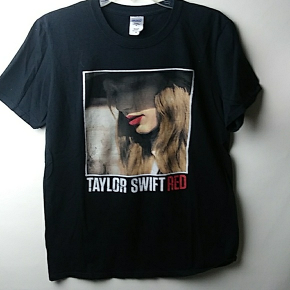 Tailor SwiftRed tour Concert Tee Tops - TAYLOR SWIFT RED TOUR T,SHIRT